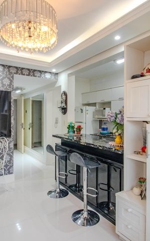 Apartamento à venda com 45m², 1 quarto e sem vaga Apartamento à venda com 45m², 1 quarto e sem vagaSala