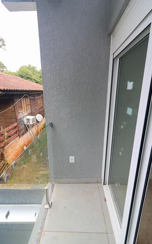 Casa de condomínio à venda com 70m², 2 quartos e 1 vaga Casa de condomínio à venda com 70m², 2 quartos e 1 vagaSacada do Quarto 1