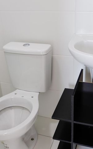 Apartamento para alugar com 46m², 2 quartos e 1 vaga Apartamento para alugar com 46m², 2 quartos e 1 vagaBanheiro