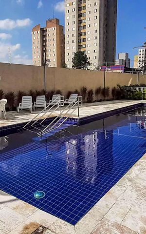 Apartamento para alugar com 46m², 2 quartos e 1 vaga Apartamento para alugar com 46m², 2 quartos e 1 vagaÁrea comum - Piscina