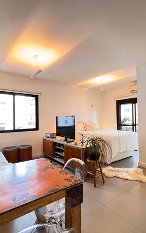 Apartamento para alugar com 38m², 1 quarto e 1 vaga Apartamento para alugar com 38m², 1 quarto e 1 vagaSala