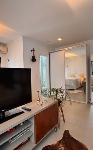 Apartamento para alugar com 38m², 1 quarto e 1 vaga Apartamento para alugar com 38m², 1 quarto e 1 vagaSala