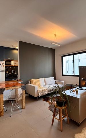 Apartamento para alugar com 38m², 1 quarto e 1 vaga Apartamento para alugar com 38m², 1 quarto e 1 vagaSala
