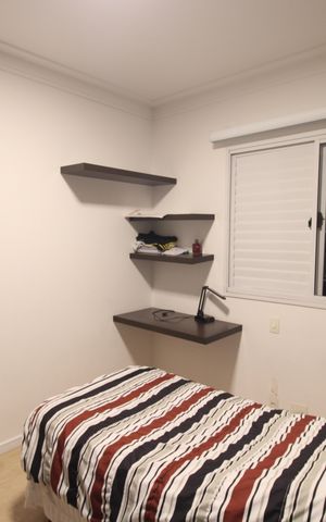 Apartamento à venda com 142m², 3 quartos e 2 vagasQuarto 2