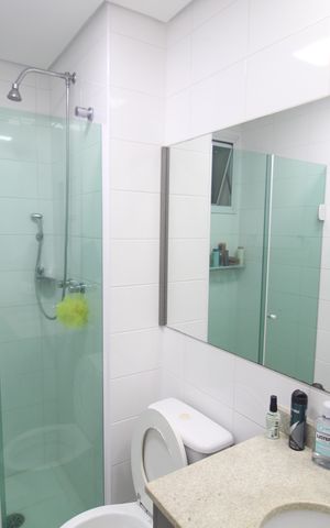 Apartamento à venda com 142m², 3 quartos e 2 vagasQuarto 3 - Banheiro