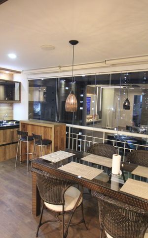 Apartamento à venda com 142m², 3 quartos e 2 vagasSala - Varanda