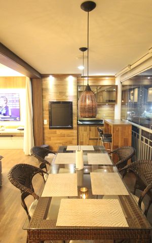 Apartamento à venda com 142m², 3 quartos e 2 vagasSala - Varanda