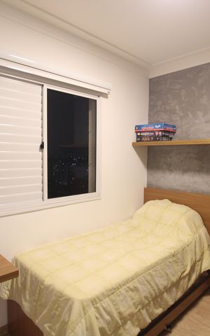 Apartamento à venda com 142m², 3 quartos e 2 vagasQuarto 3