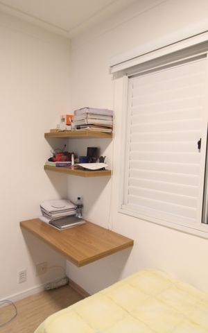 Apartamento à venda com 142m², 3 quartos e 2 vagasQuarto 3
