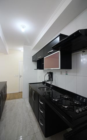 Apartamento à venda com 70m², 2 quartos e 1 vagaCozinha e Área de Serviço