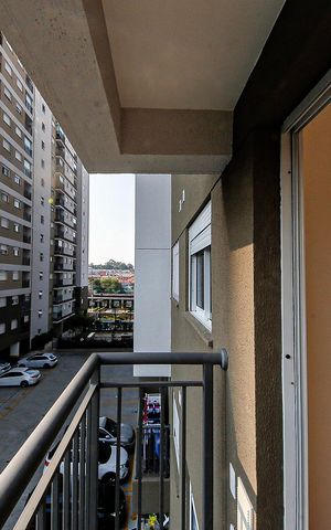 Apartamento à venda com 39m², 2 quartos e 1 vagaVaranda do Quarto