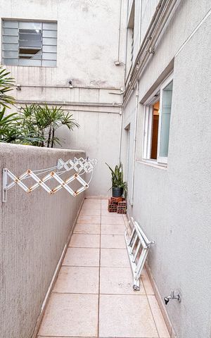 Apartamento à venda com 70m², 1 quarto e 1 vaga Apartamento à venda com 70m², 1 quarto e 1 vagaCorredor externo