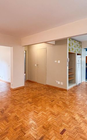 Apartamento à venda com 70m², 1 quarto e 1 vaga Apartamento à venda com 70m², 1 quarto e 1 vagaSala