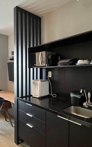 Studio à venda com 24m², 1 quarto e 1 vaga Studio à venda com 24m², 1 quarto e 1 vagaCozinha