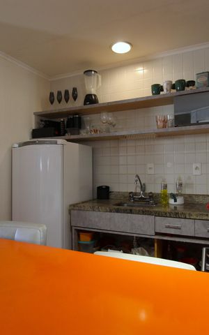 Studio à venda com 35m², 1 quarto e 1 vagaSala/Cozinha