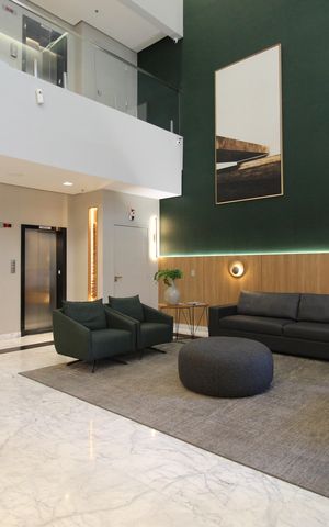 Studio à venda com 35m², 1 quarto e 1 vagaHall Social