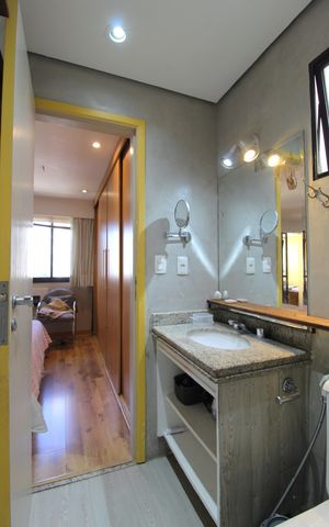 Studio à venda com 35m², 1 quarto e 1 vagaBanheiro da Suíte