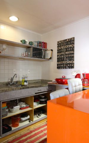 Studio à venda com 35m², 1 quarto e 1 vagaSala/Cozinha