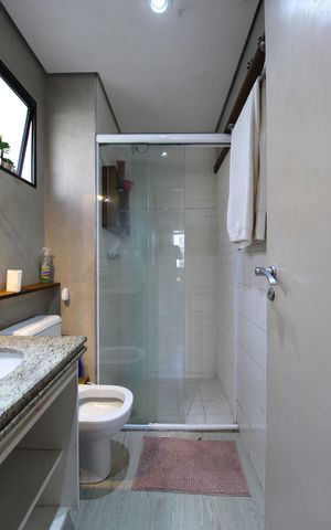 Studio à venda com 35m², 1 quarto e 1 vagaBanheiro da Suíte