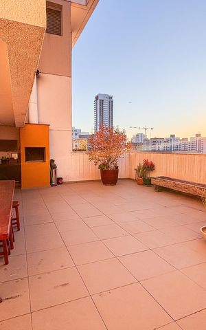 Apartamento à venda com 130m², 1 quarto e 2 vagas Apartamento à venda com 130m², 1 quarto e 2 vagasVaranda gourmet