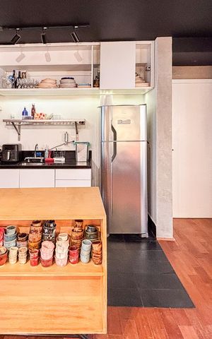 Apartamento à venda com 130m², 1 quarto e 2 vagas Apartamento à venda com 130m², 1 quarto e 2 vagasCozinha