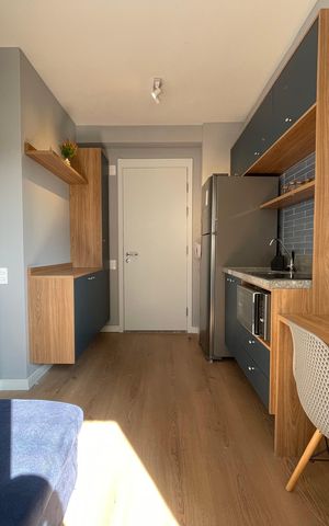 Apartamento para alugar com 25m², 1 quarto e sem vaga Apartamento para alugar com 25m², 1 quarto e sem vagaSala