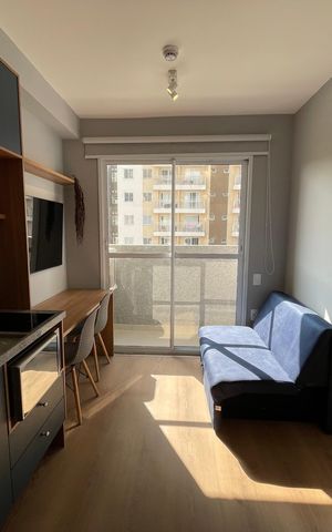 Apartamento para alugar com 25m², 1 quarto e sem vaga Apartamento para alugar com 25m², 1 quarto e sem vagaSala