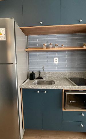 Apartamento para alugar com 25m², 1 quarto e sem vaga Apartamento para alugar com 25m², 1 quarto e sem vagaCozinha