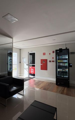 Apartamento à venda com 62m², 3 quartos e 2 vagasHall social