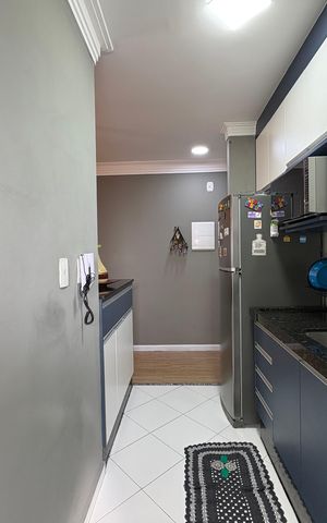 Apartamento à venda com 62m², 3 quartos e 2 vagasCozinha