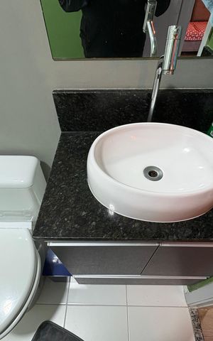 Apartamento à venda com 62m², 3 quartos e 2 vagasBanheiro