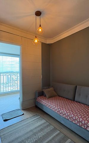 Apartamento à venda com 62m², 3 quartos e 2 vagasSala
