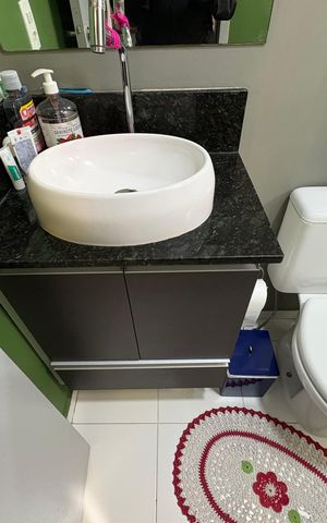 Apartamento à venda com 62m², 3 quartos e 2 vagasBanheiro da Suíte