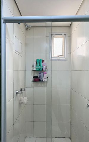 Apartamento à venda com 62m², 3 quartos e 2 vagasBanheiro da Suíte