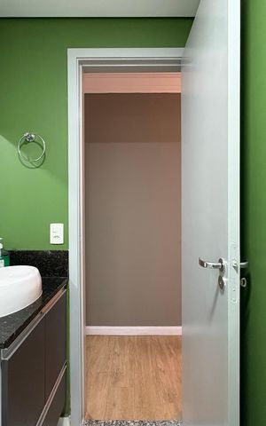 Apartamento à venda com 62m², 3 quartos e 2 vagasBanheiro