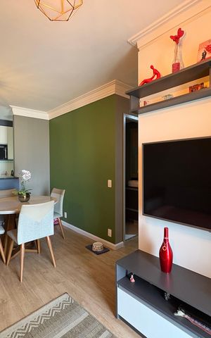 Apartamento à venda com 62m², 3 quartos e 2 vagasSala