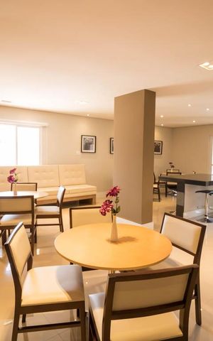 Apartamento à venda com 62m², 3 quartos e 2 vagasÁrea comum - Salão de festas