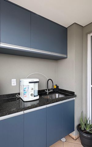 Apartamento à venda com 62m², 3 quartos e 2 vagasVaranda