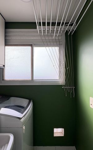 Apartamento à venda com 62m², 3 quartos e 2 vagasLavanderia