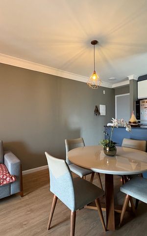 Apartamento à venda com 62m², 3 quartos e 2 vagasSala