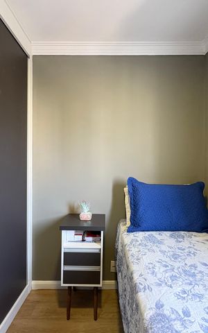 Apartamento à venda com 62m², 3 quartos e 2 vagasQuarto 1