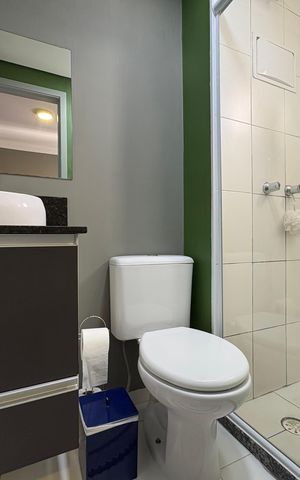 Apartamento à venda com 62m², 3 quartos e 2 vagasBanheiro da Suíte