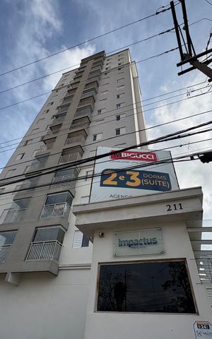Apartamento à venda com 62m², 3 quartos e 2 vagasFachada