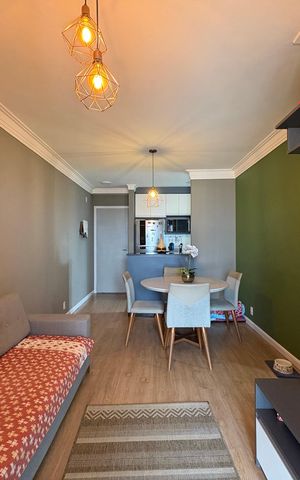 Apartamento à venda com 62m², 3 quartos e 2 vagasSala