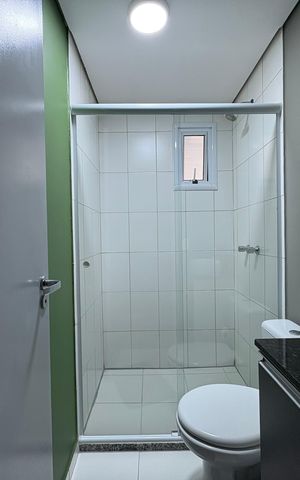 Apartamento à venda com 62m², 3 quartos e 2 vagasBanheiro