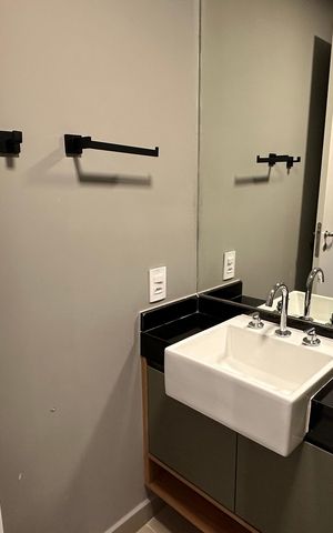Studio para alugar com 20m², 1 quarto e sem vaga Studio para alugar com 20m², 1 quarto e sem vagaBanheiro