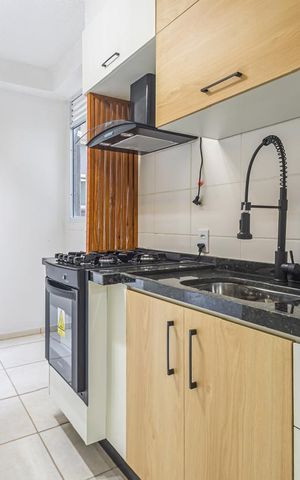 Apartamento à venda com 53m², 2 quartos e 1 vagaCozinha