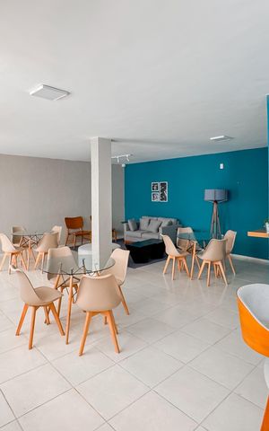 Apartamento à venda com 35m², 2 quartos e sem vagaÁrea comum - Salão de Festas