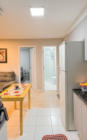 Apartamento à venda com 35m², 2 quartos e sem vagaCozinha
