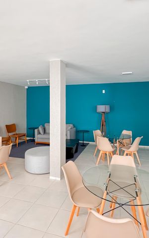 Apartamento à venda com 35m², 2 quartos e sem vagaÁrea comum - Salão de Festas